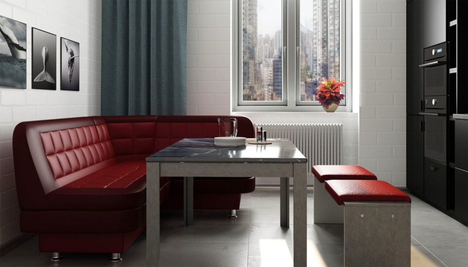 Кухонный уголок "Валенсия" (венге/бежевый)