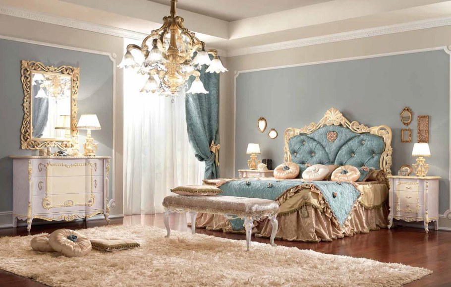 Спальня рококо Барокко
