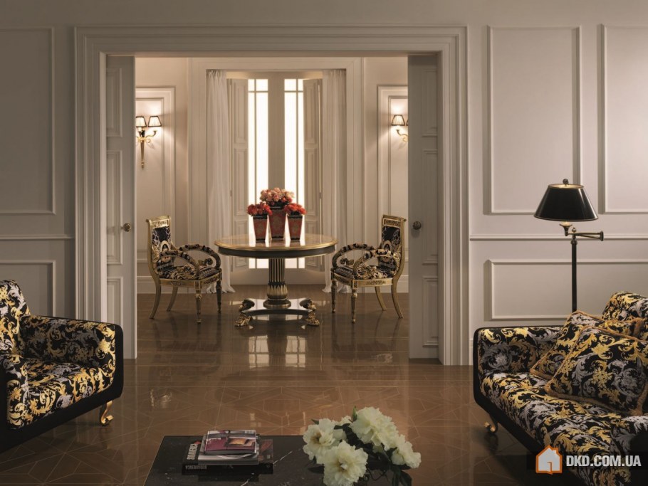 Паркетная доска американский орех в интерьере