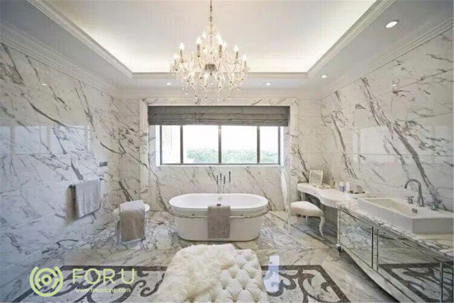 Интерьер из мрамора