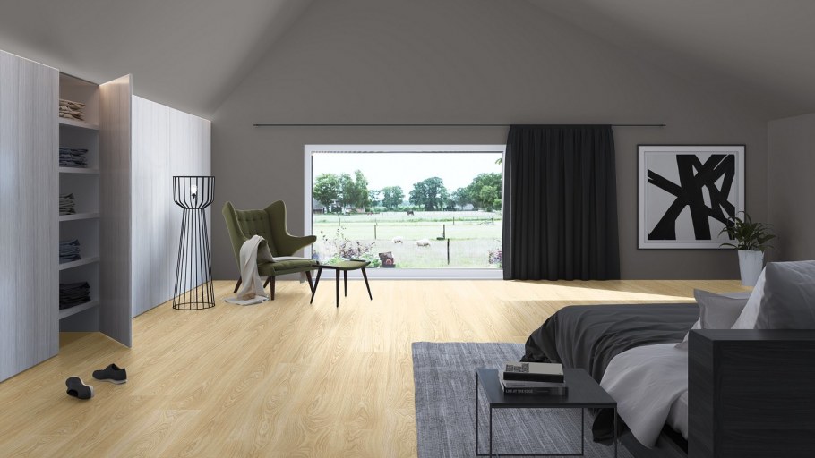 Натяжной потолок под дерево