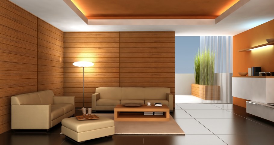 Интерьер комнаты без мебели