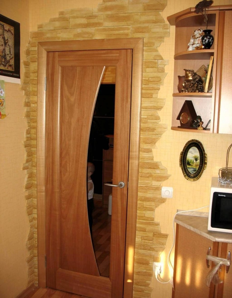 Отделка дверного проема без двери