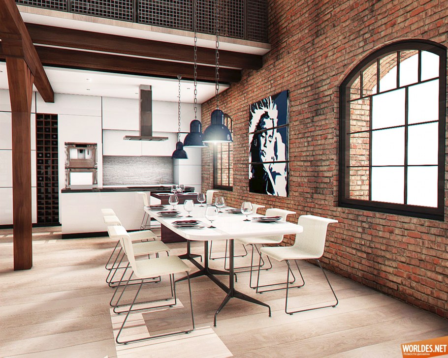 Кухня для большой семьи