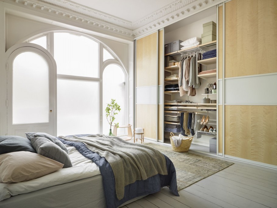 Спальня с гардеробной