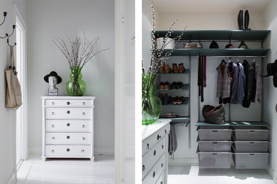 Гардеробная Скандинавия