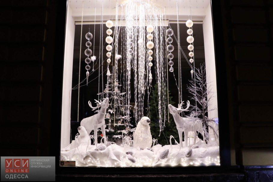 Новогодние витрины 2020