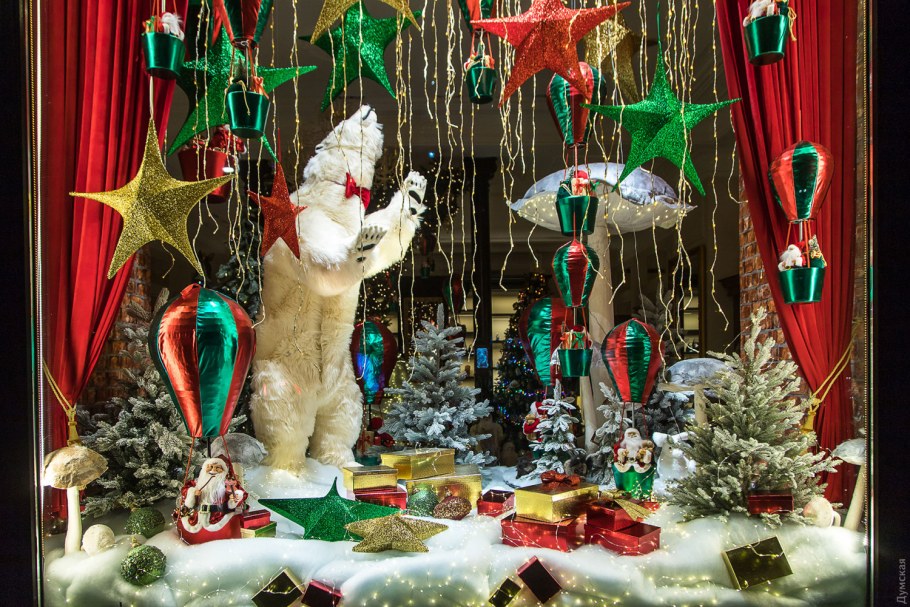 Разрисованные витрины