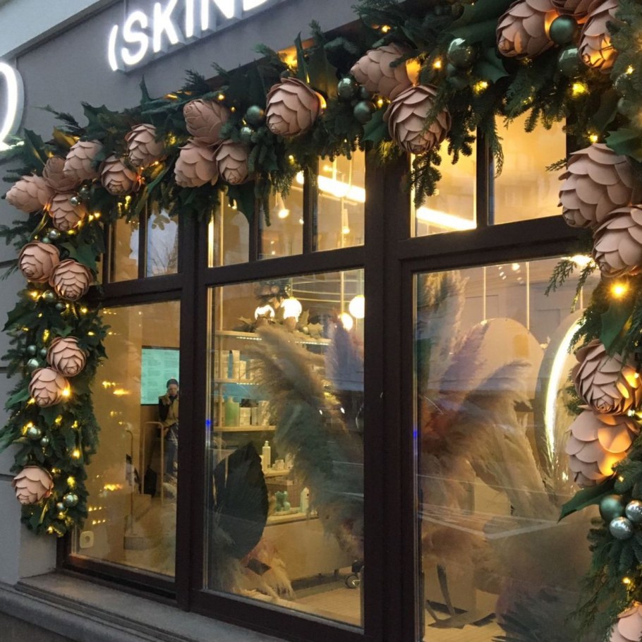 Новогодняя витрина