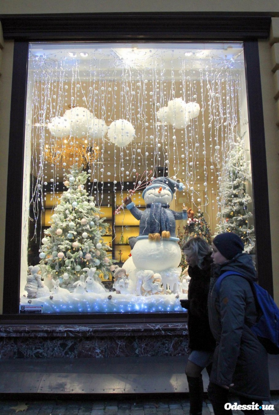 Витрины к новому году и Рождеству Христову