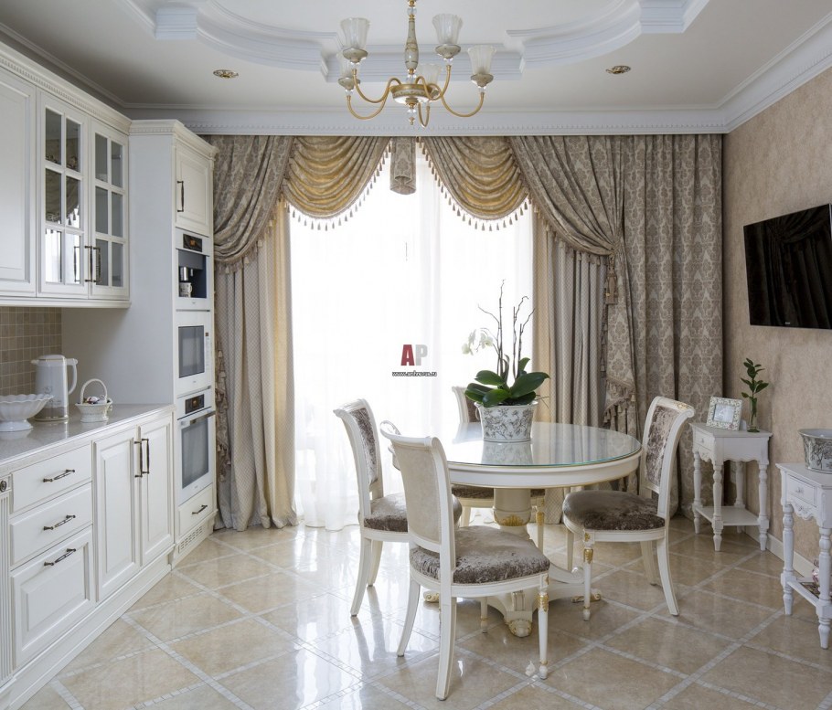 Кухня Неоклассика Мария белая