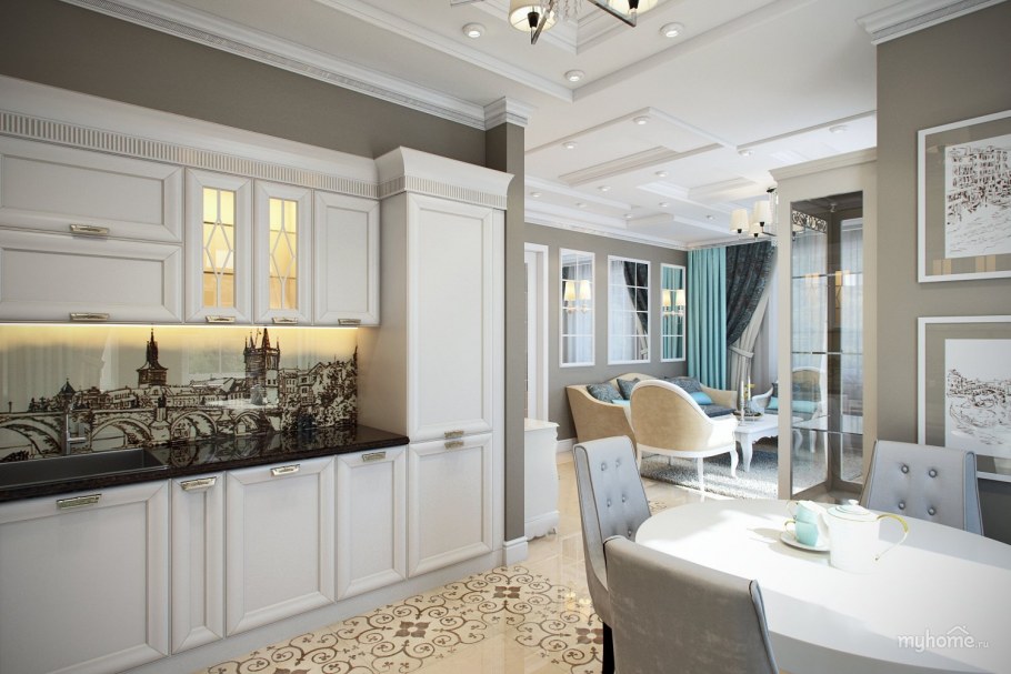 Кухни Неоклассика 2022