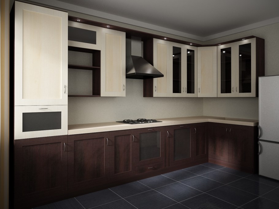 Фасады для кухни оливин