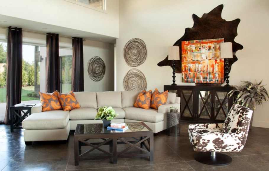 Дизайнерские украшения для гостиной