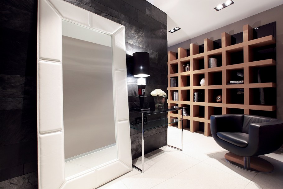 Интерьер прихожей в футуристичном стиле