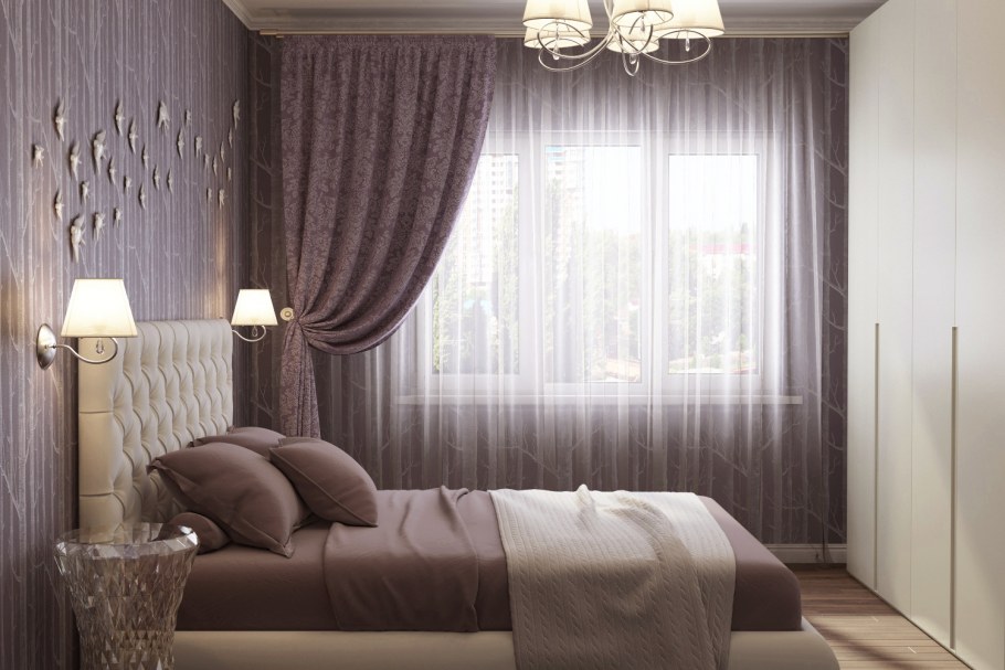 Спальня в малогабаритной квартире