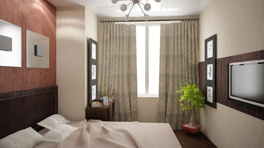 Бюджетный интерьер спальни