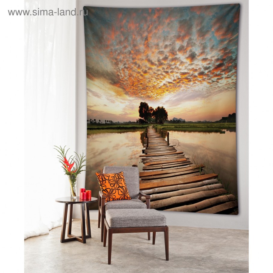 Фреска на стену в прихожую