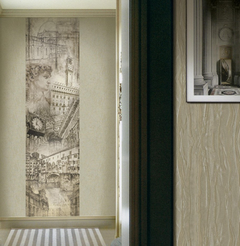 Стильные фотообои в интерьере