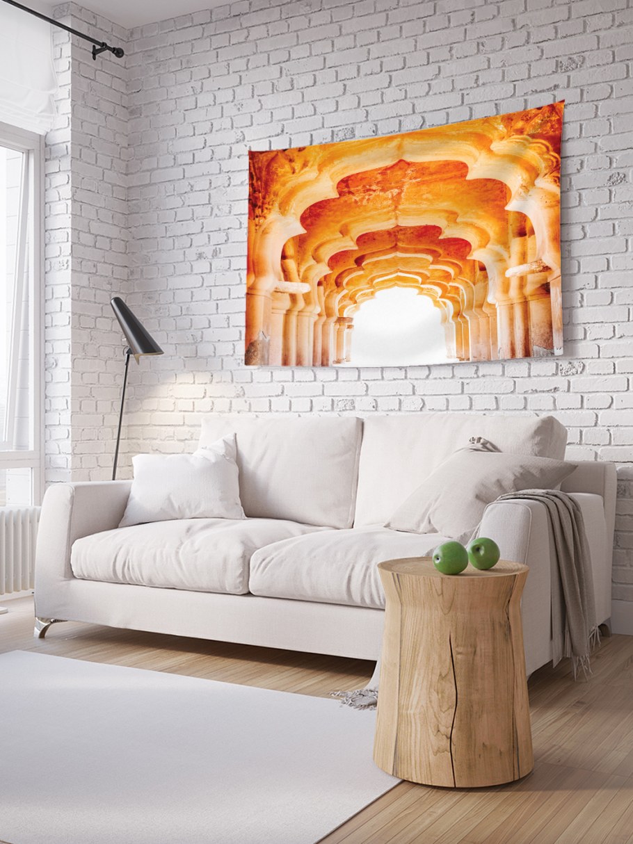 Роспись стен в коридоре