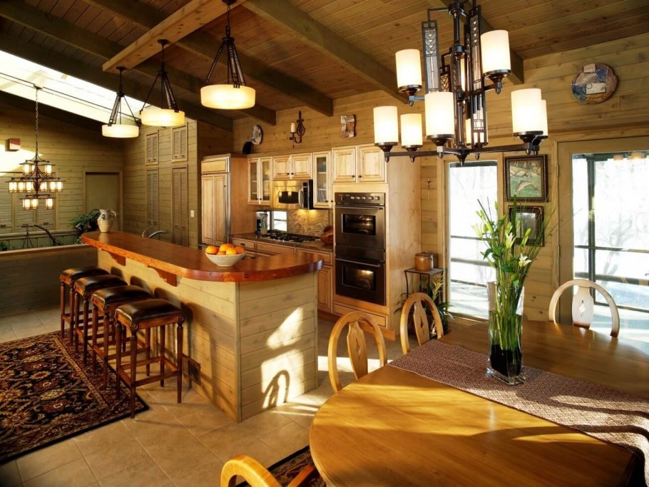 Интерьер в Старом деревенском доме