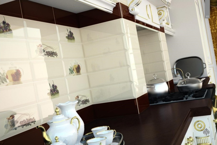 Gourmet Tea декор 10*30 / Monopole