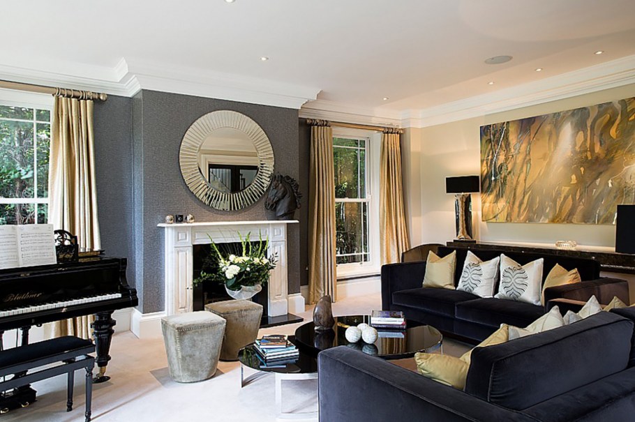 Пианино в современном интерьере