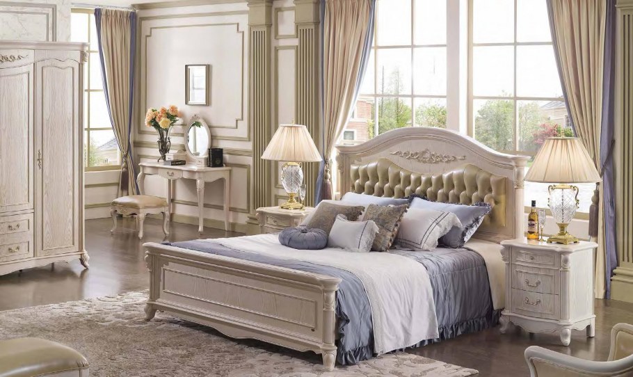 Спальня Италия цвет айвори
