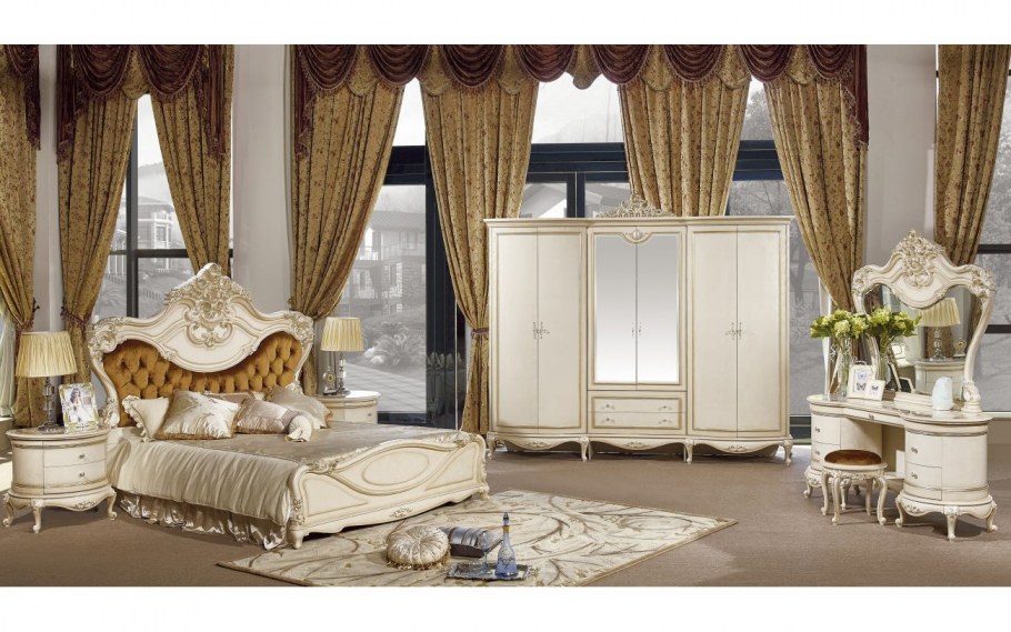 Цвет айвори в спальне