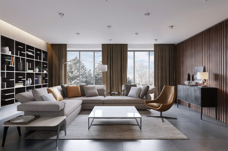 Визуализация интерьера