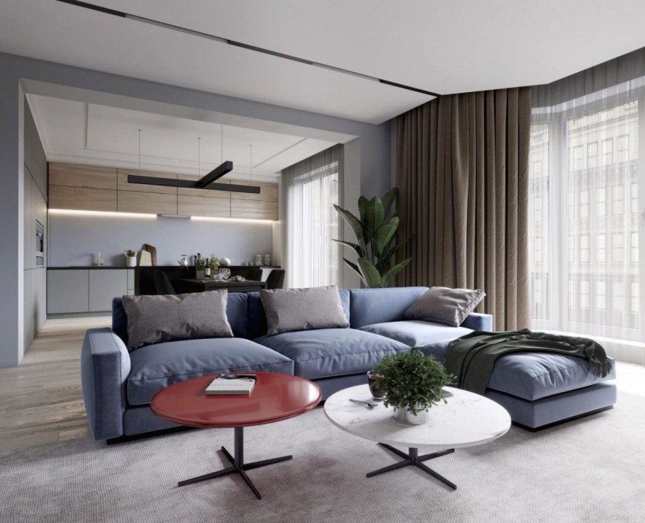 Красивая визуализация интерьера