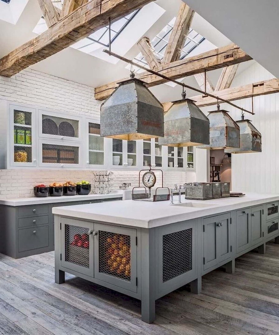 Farmhouse лофт кухня