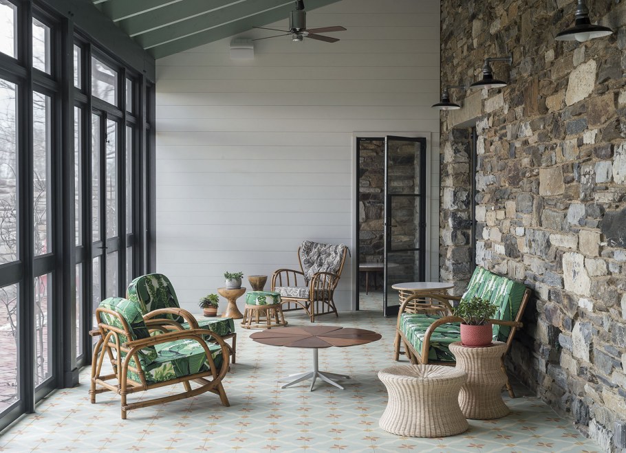 Интерьер в стиле ферма