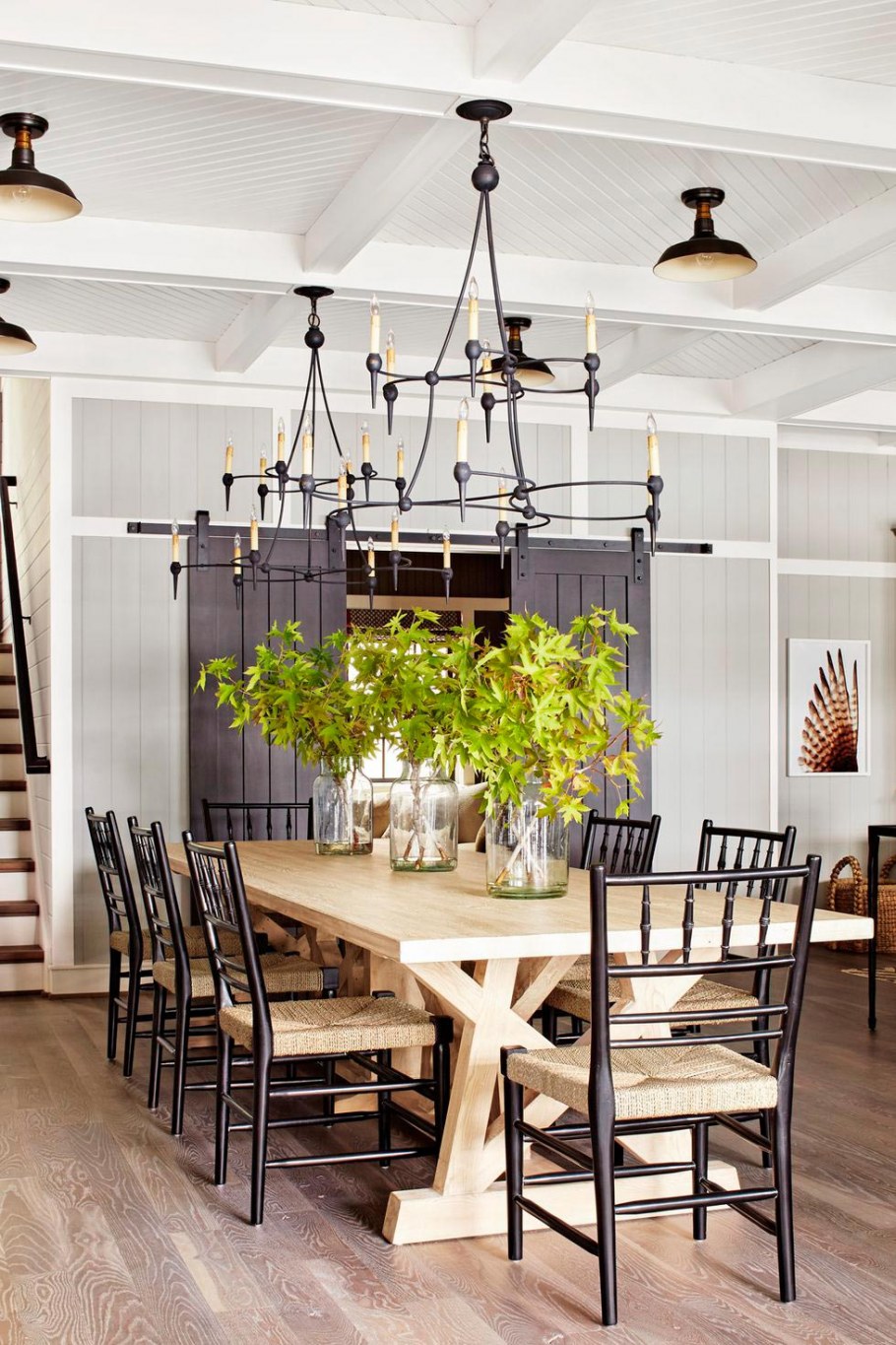 Деревенский стиль интерьера фармхаус