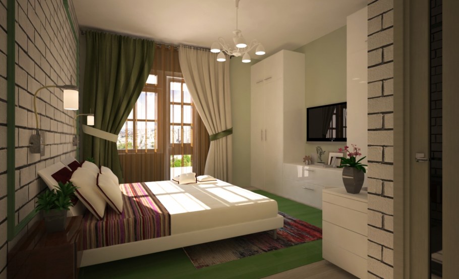 Интерьер спальни