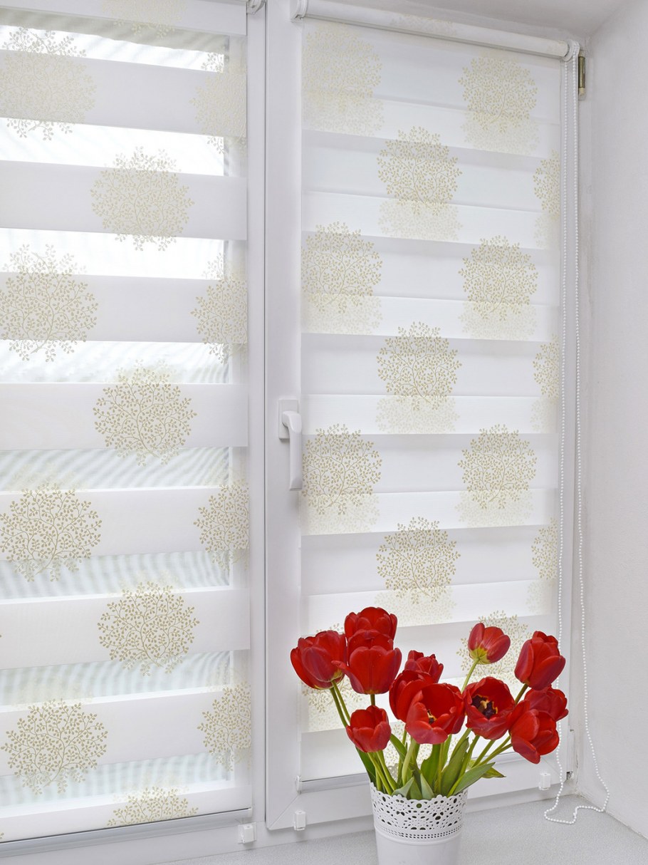 Рулонная штора "день-ночь Сантайм декор Дейзи"