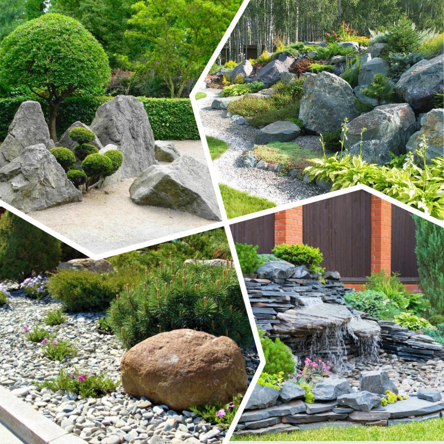 Клумба рокарий