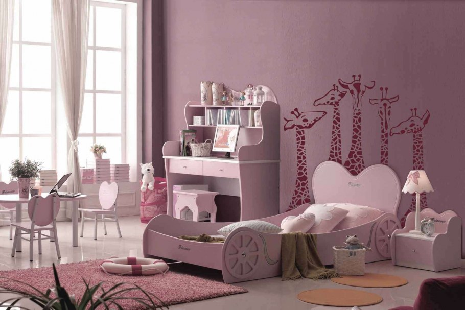 Комната для подростка в коричневом цвете