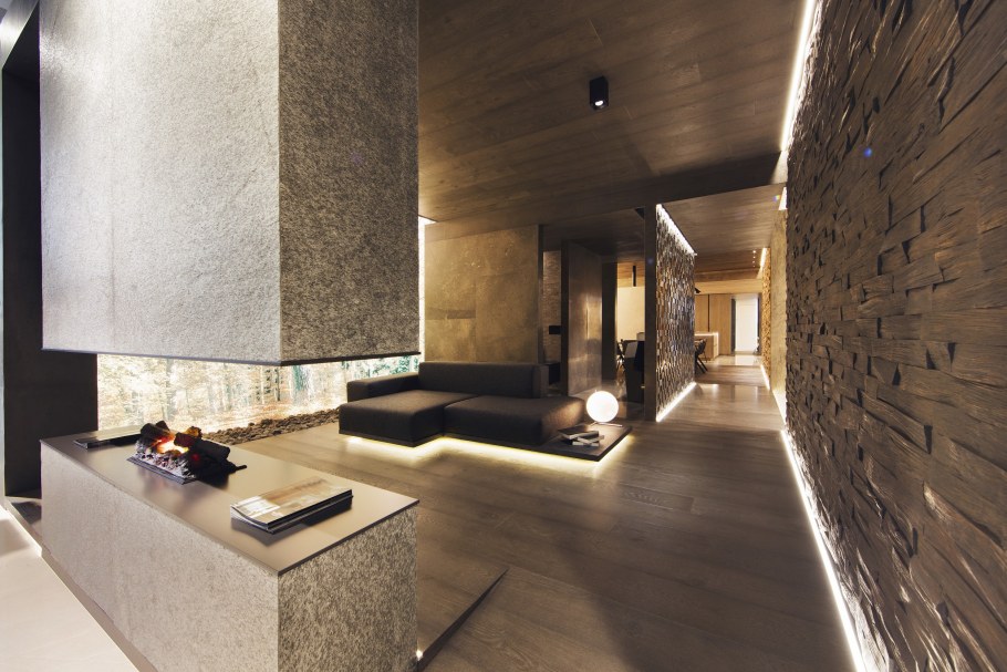 Натуральный камень на стену