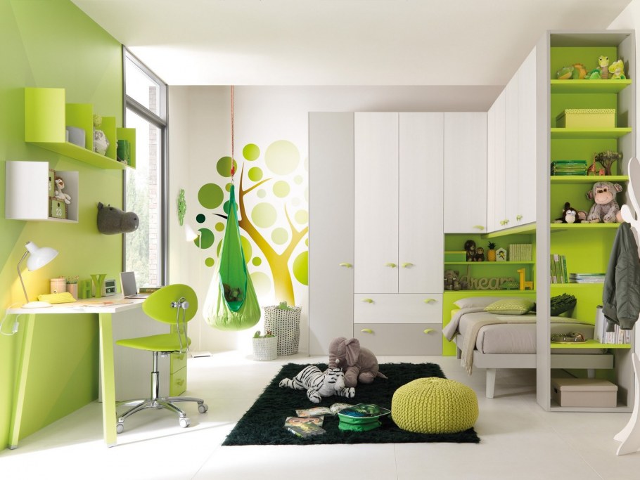 Интересная мебель для детской комнаты