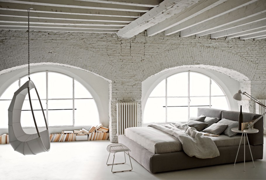 Сводчатые потолки в стиле лофт