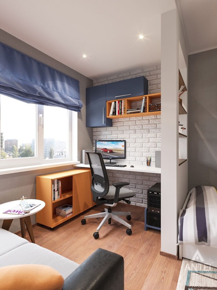 Интерьер детской с балконом