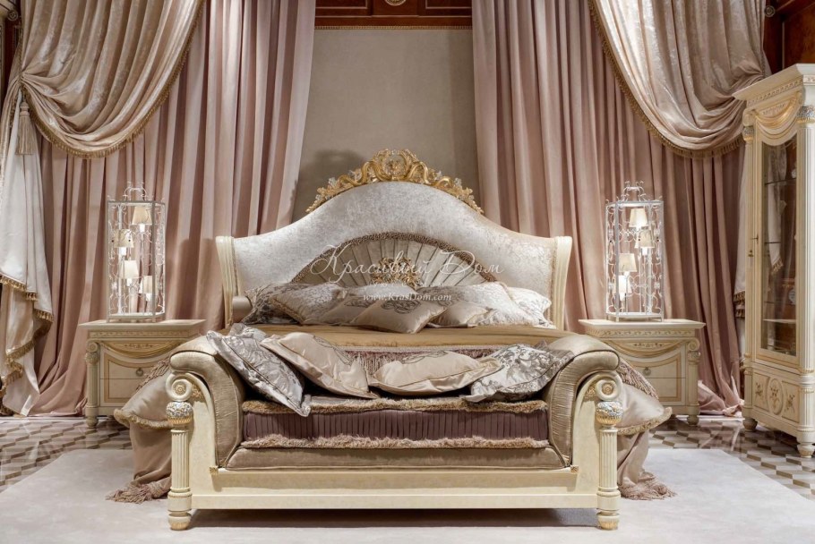 Итальянская мебель для спальни классика
