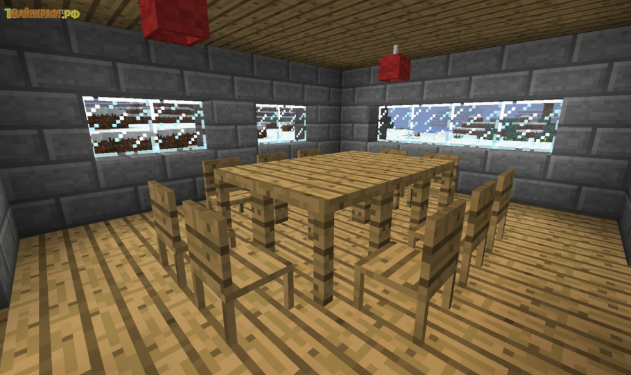 Майнкрафт Jammy Furniture Mod