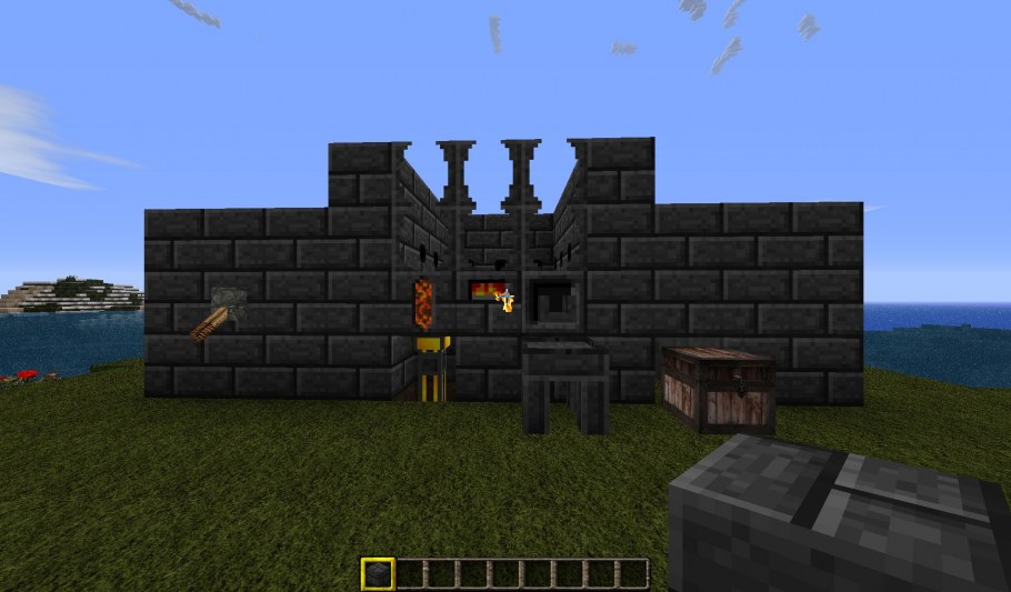 Tinkers Construct 1.7.10 печь