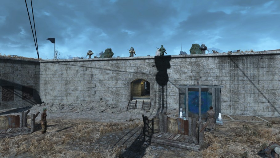 Fallout 4 замок