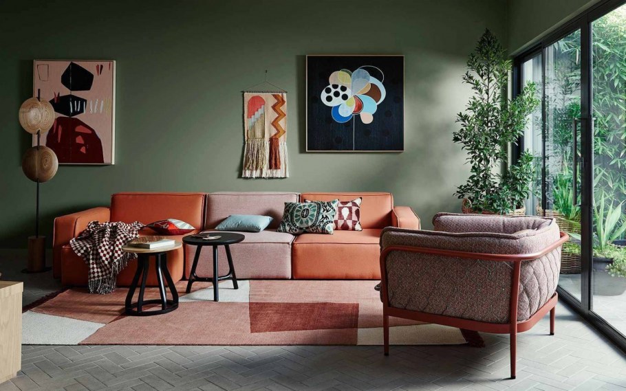 МИД сенчури Модерн зеленый