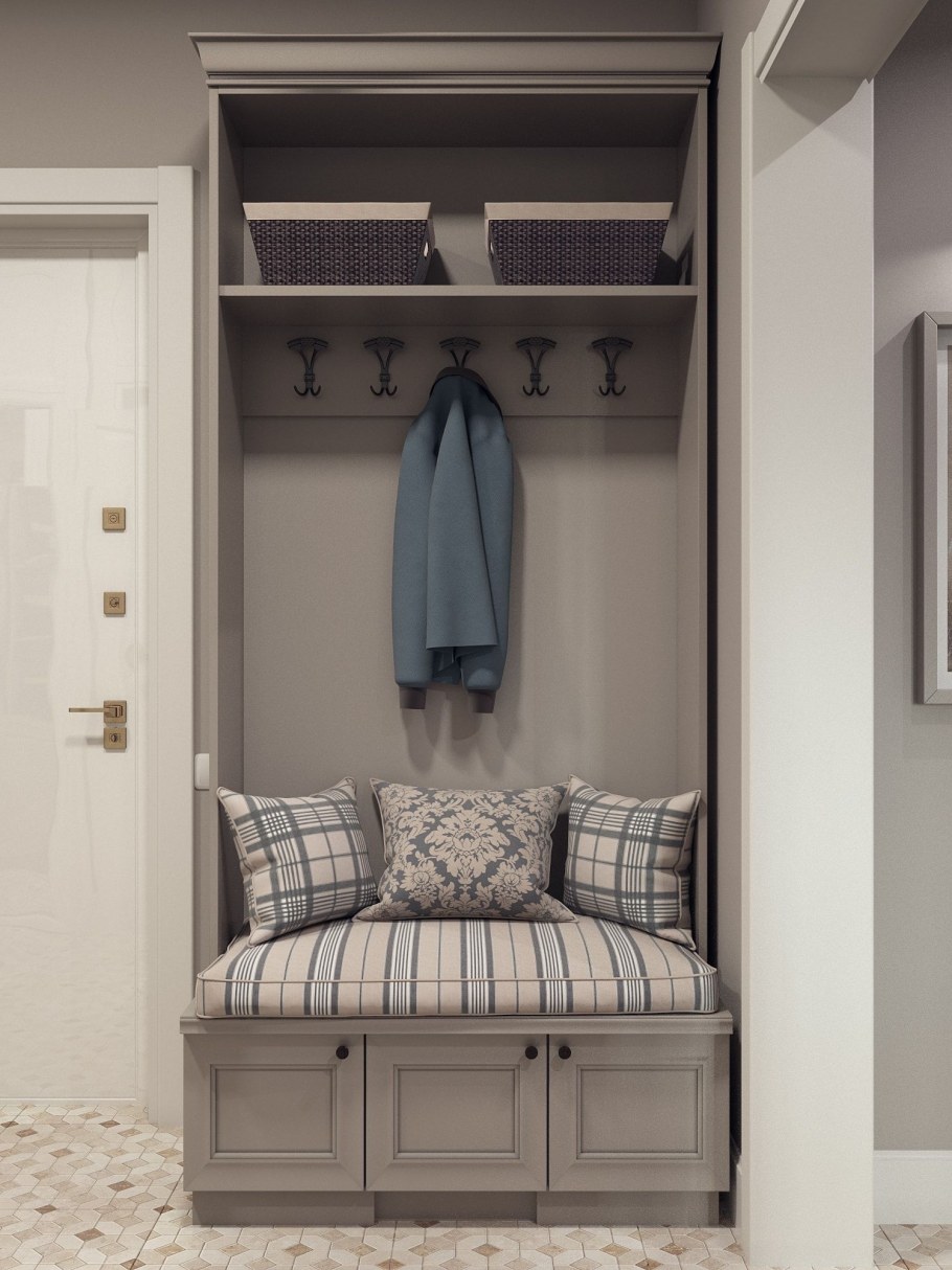 Ниша в стене в прихожей