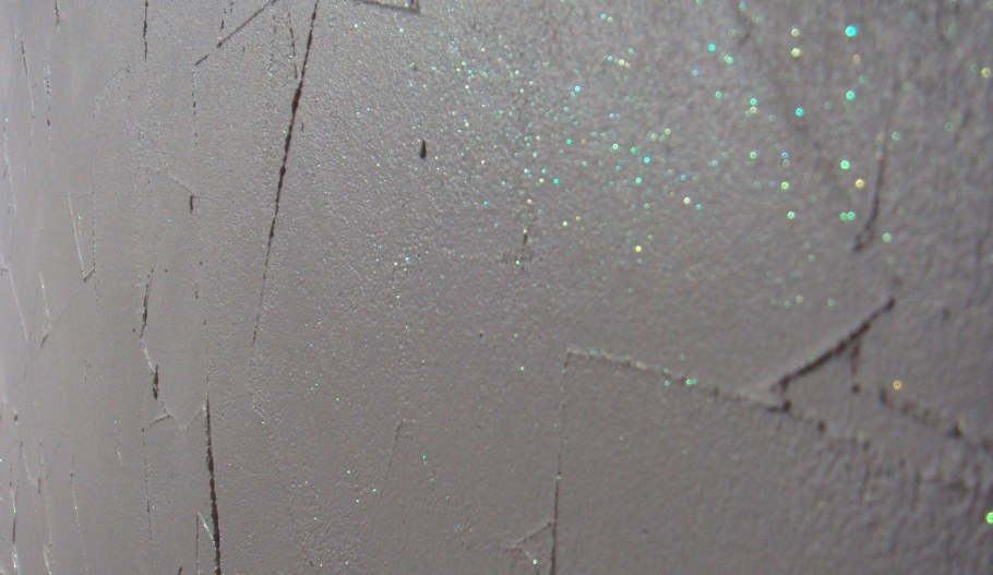 Шпаклевка с блестками