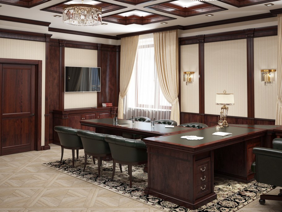 Современный кабинет руководителя